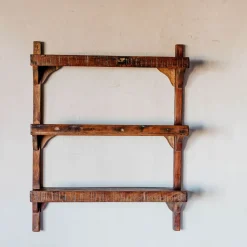 Graham & Green Shelves & Bookcases|Kitchen Accessories<Three Shelf Wooden Kitchen Rack