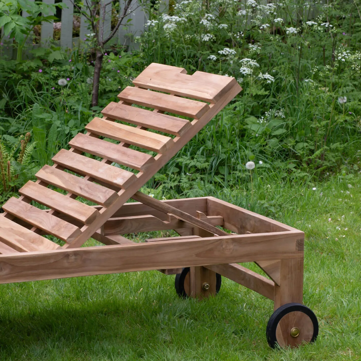 Graham & Green Sun Loungers & Hammocks|Sun Loungers & Hammocks<Tiana Teak Sun Lounger
