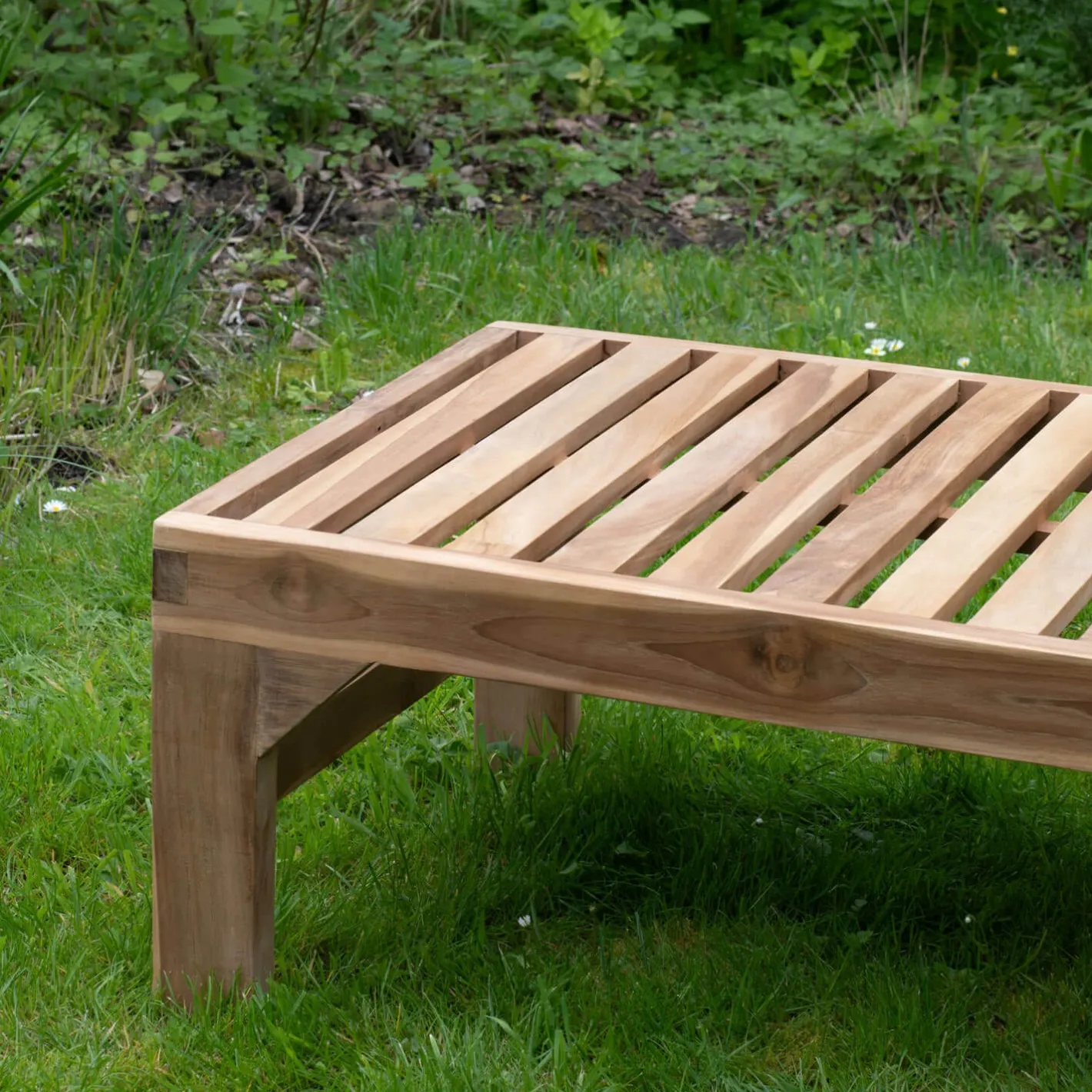 Graham & Green Sun Loungers & Hammocks|Sun Loungers & Hammocks<Tiana Teak Sun Lounger