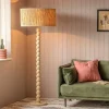 Graham & Green Floor Lamps<Tordu Wooden Floor Lamp