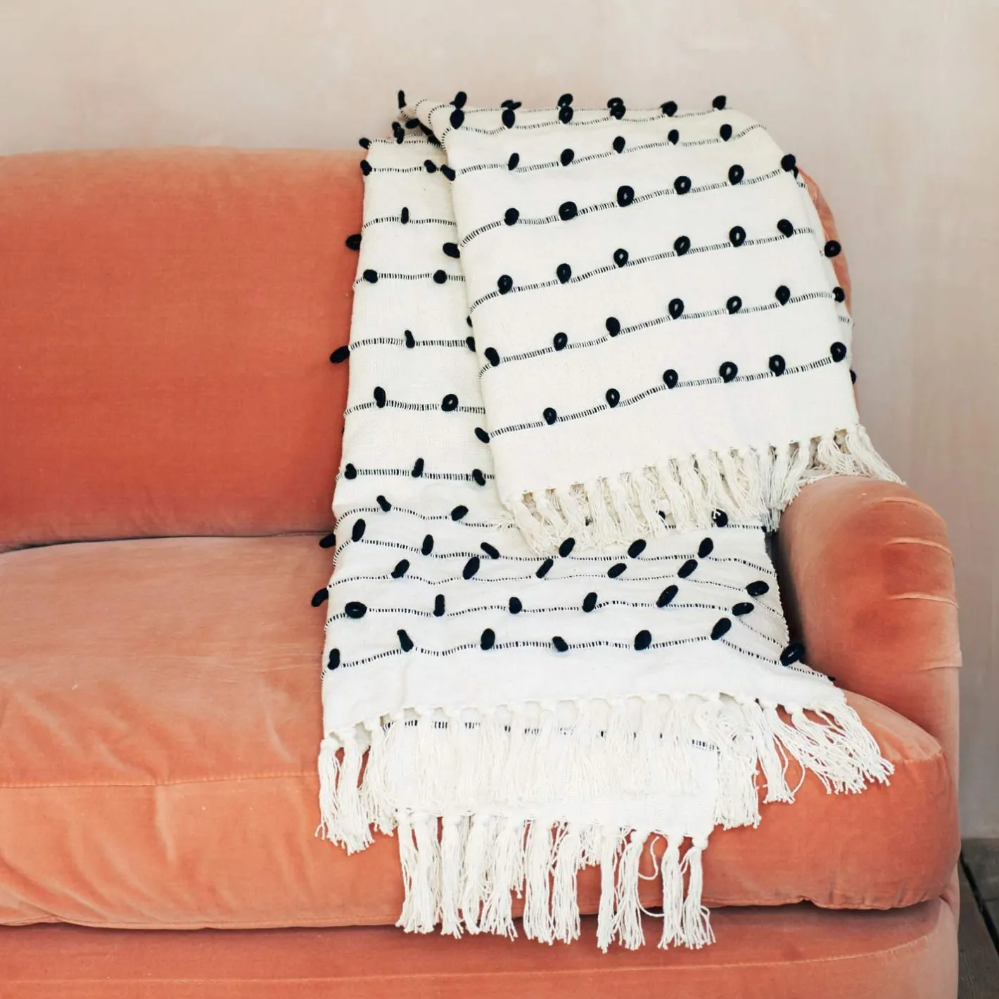 Graham & Green Sofa Throws|Throws & Blankets<Trinx Black and White Throw