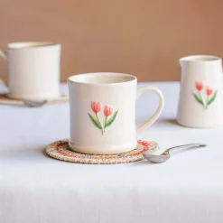 Graham & Green Tableware<Tulips Motif Mini Mug
