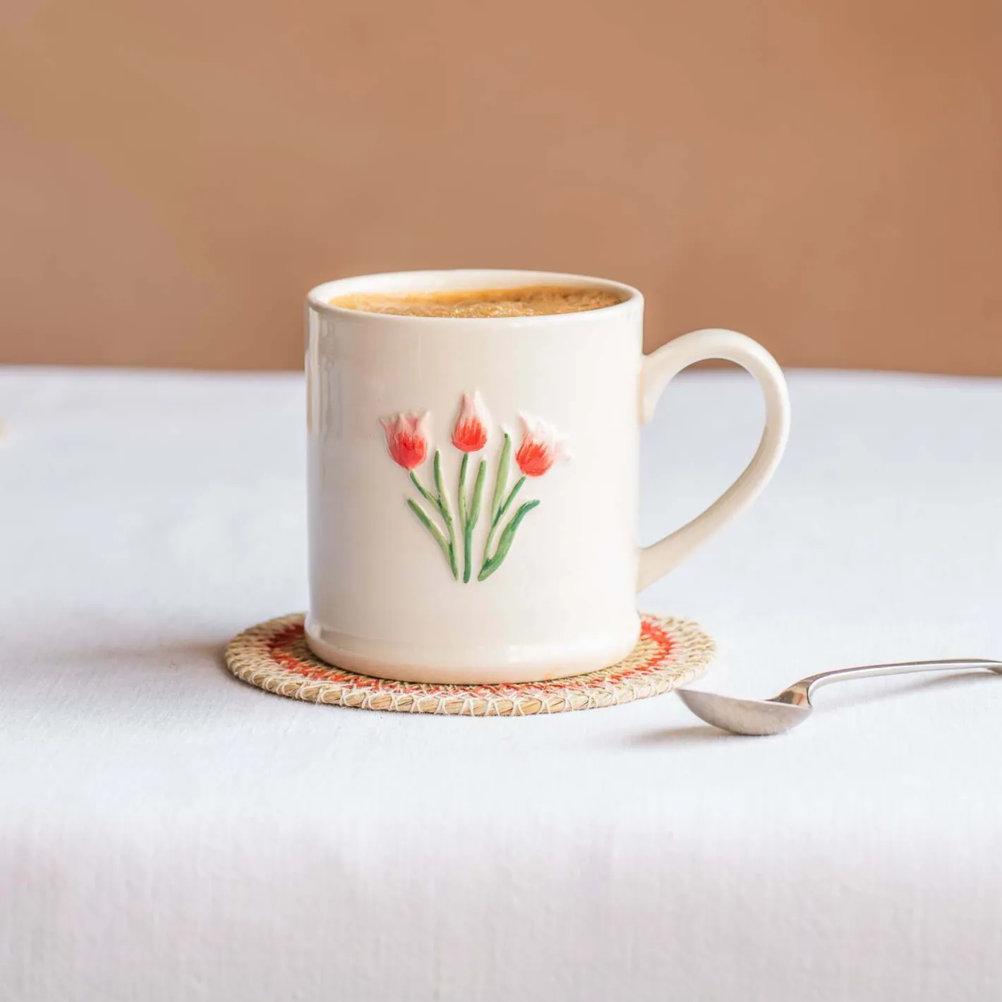 Graham & Green Tableware<Tulips Motif Mug