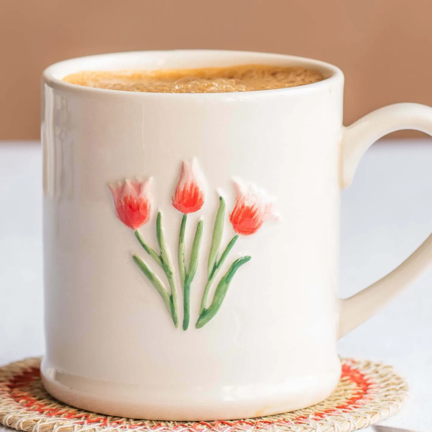 Graham & Green Tableware<Tulips Motif Mug