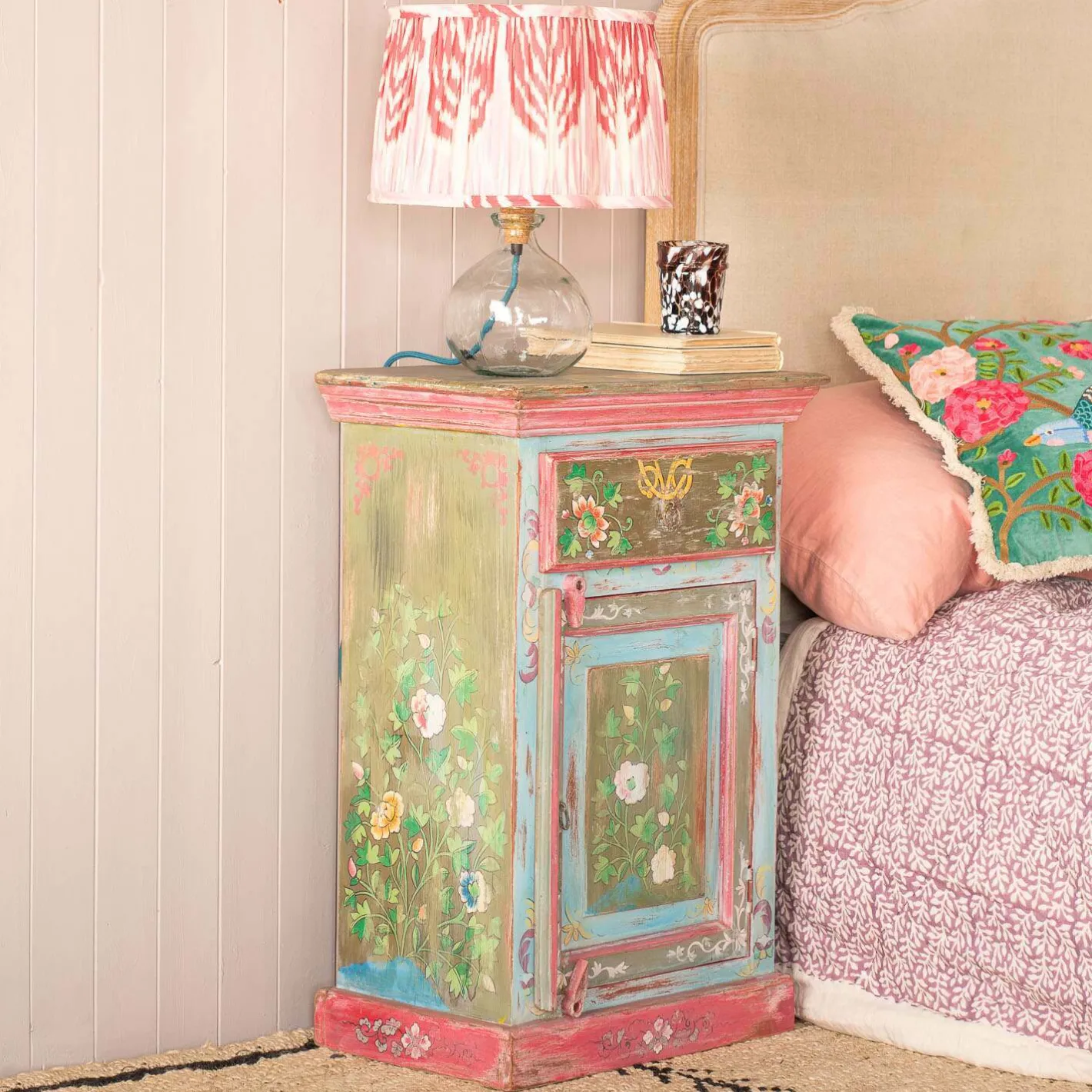 Graham & Green Bedside Tables<Tunxi Painted Bedside Table