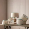 Graham & Green Lamp Shades<Turquoise Scallop Lamp Shades