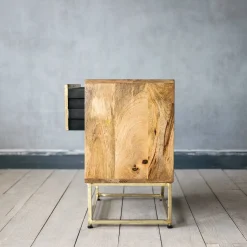Graham & Green Bedside Tables<Umberto Brass Bedside Table