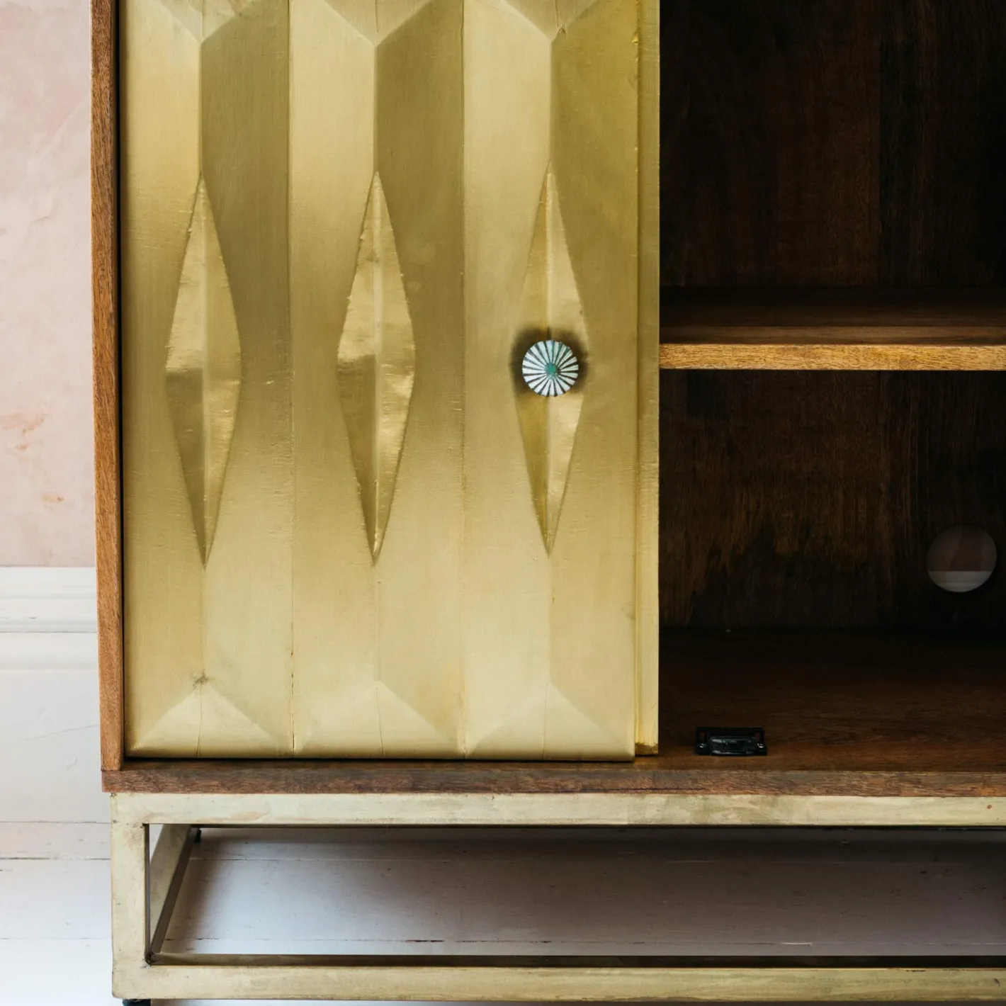 Graham & Green Cabinets & Cupboards<Umberto Brass Cabinet