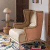 Graham & Green Armchairs<Valentin Rose Velvet Armchair