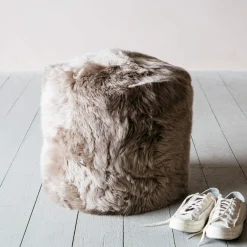 Graham & Green Footstools|Footstools<Vole Sheepskin Stool