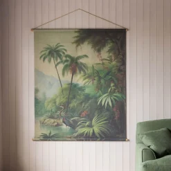 Graham & Green Vases & Plant Pots<Wall Hanging Rainforest Canvas Print