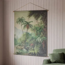 Graham & Green Vases & Plant Pots<Wall Hanging Rainforest Canvas Print