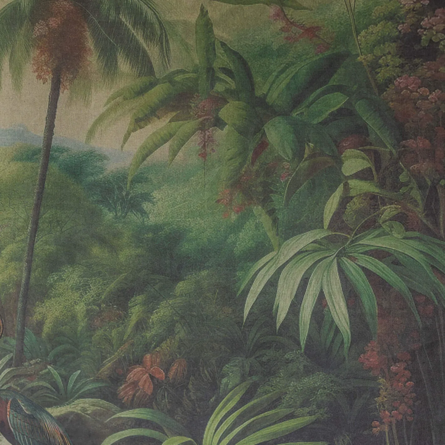Graham & Green Vases & Plant Pots<Wall Hanging Rainforest Canvas Print