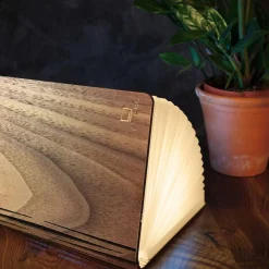 Graham & Green Table Lamps<Walnut Smart Book Lights