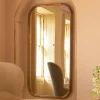 Graham & Green Floor Standing Mirrors|Rectangular Mirrors<Walter Extra Large Natural Wood Mirror