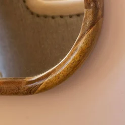 Graham & Green Floor Standing Mirrors|Rectangular Mirrors<Walter Extra Large Natural Wood Mirror