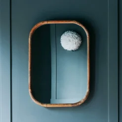 Graham & Green Rectangular Mirrors|Wall Mirrors<Walter Small Natural Wood Mirror