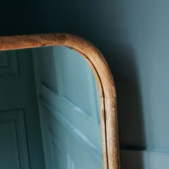 Graham & Green Rectangular Mirrors|Wall Mirrors<Walter Small Natural Wood Mirror