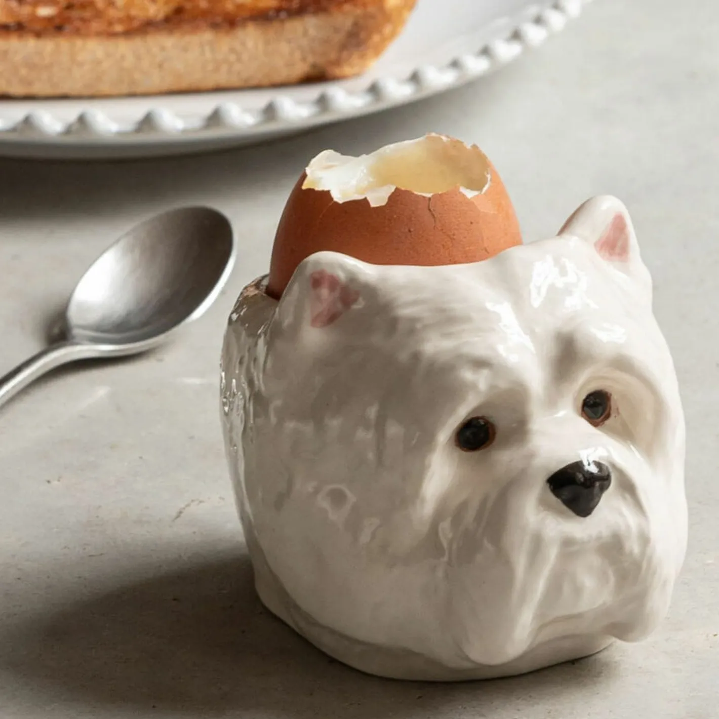 Graham & Green Tableware<Westie Dog Egg Cup