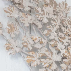 Graham & Green Wall Lights & Sconces<White and Gold Leaves Wall Light