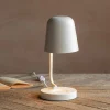 Graham & Green Table Lamps<White Angled Table Lamp