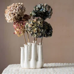 Graham & Green Vases & Plant Pots<White Ceramic Multi-Stem Vase