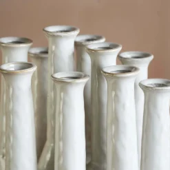 Graham & Green Vases & Plant Pots<White Ceramic Multi-Stem Vase