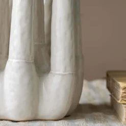 Graham & Green Vases & Plant Pots<White Ceramic Multi-Stem Vase