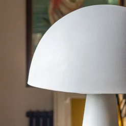 Graham & Green Table Lamps<White Dome Table Lamp