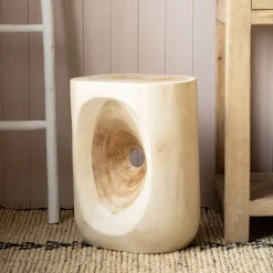 Graham & Green Side Tables<Whitewash Wooden Side Table