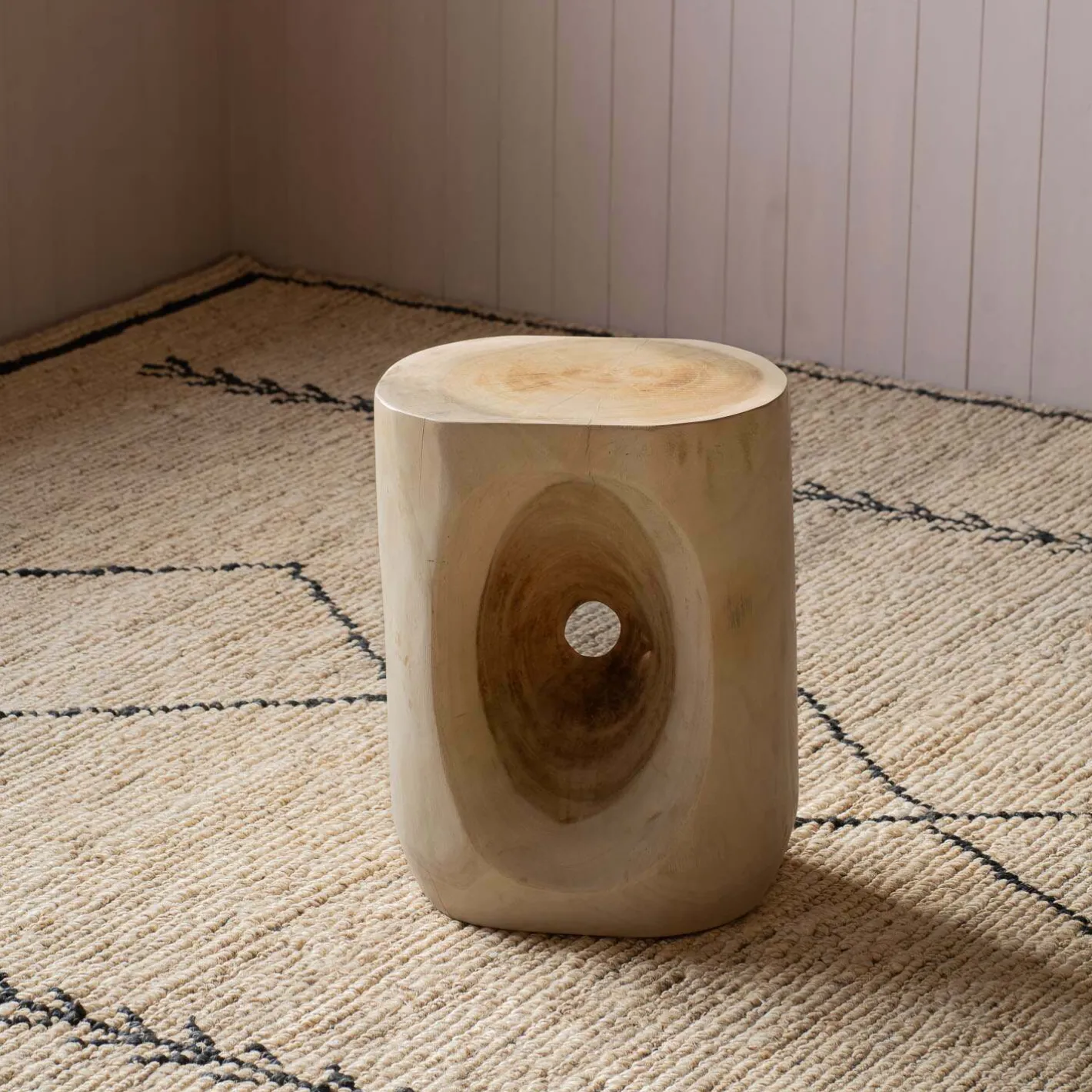 Graham & Green Side Tables<Whitewash Wooden Side Table