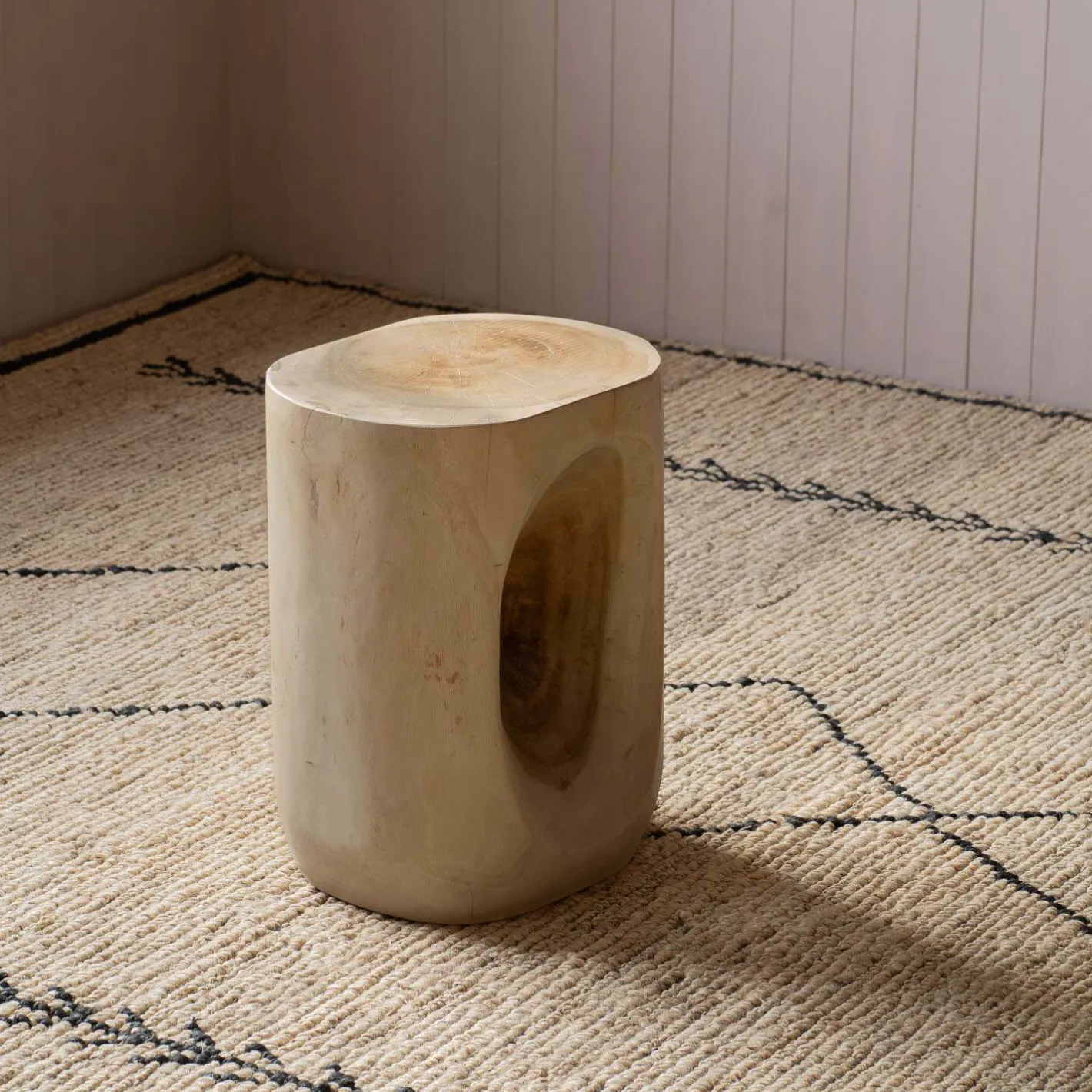 Graham & Green Side Tables<Whitewash Wooden Side Table