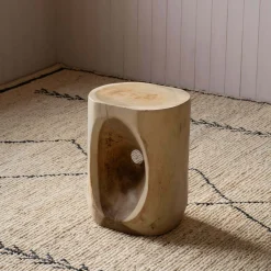 Graham & Green Side Tables<Whitewash Wooden Side Table