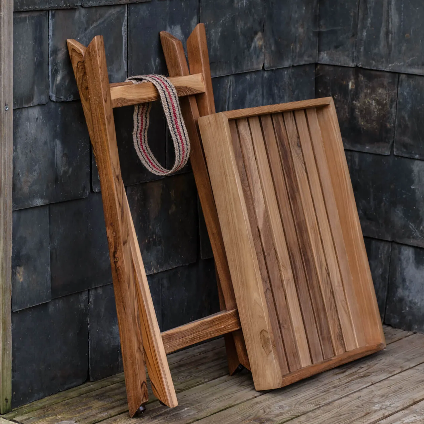 Graham & Green Garden Tables & Sets|Garden Tables & Sets<William Outdoor Wooden Tray Side Table