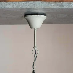 Graham & Green Ceiling Lights & Chandeliers<Wooden Beaded Pendant Light