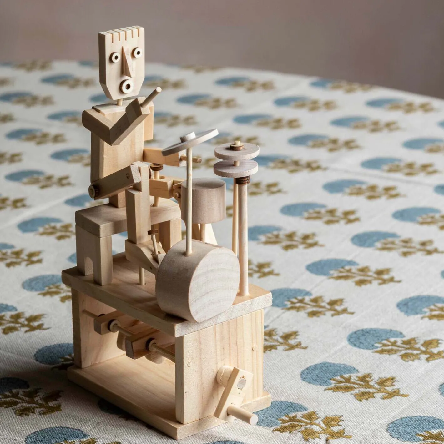 Graham & Green Toys & Dolls<Wooden Drummer Kit