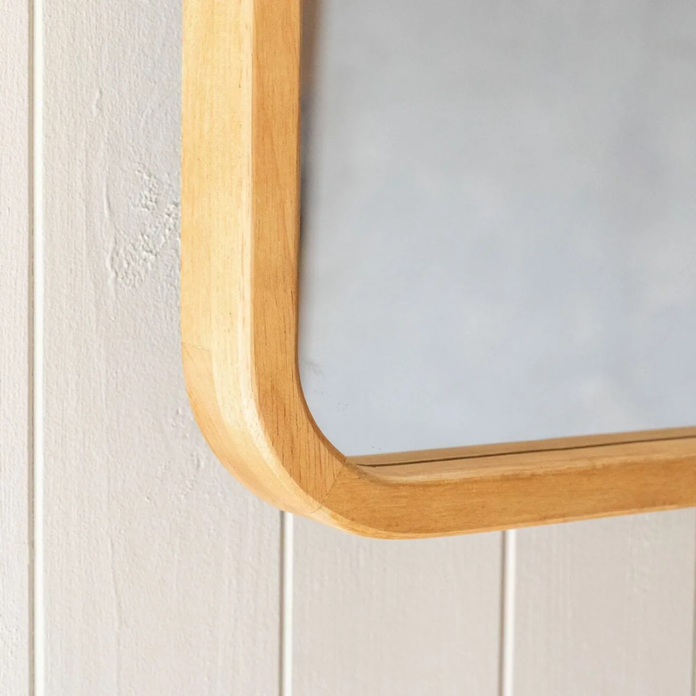 Graham & Green Wall Mirrors<Wooden Edge Wall Mirror