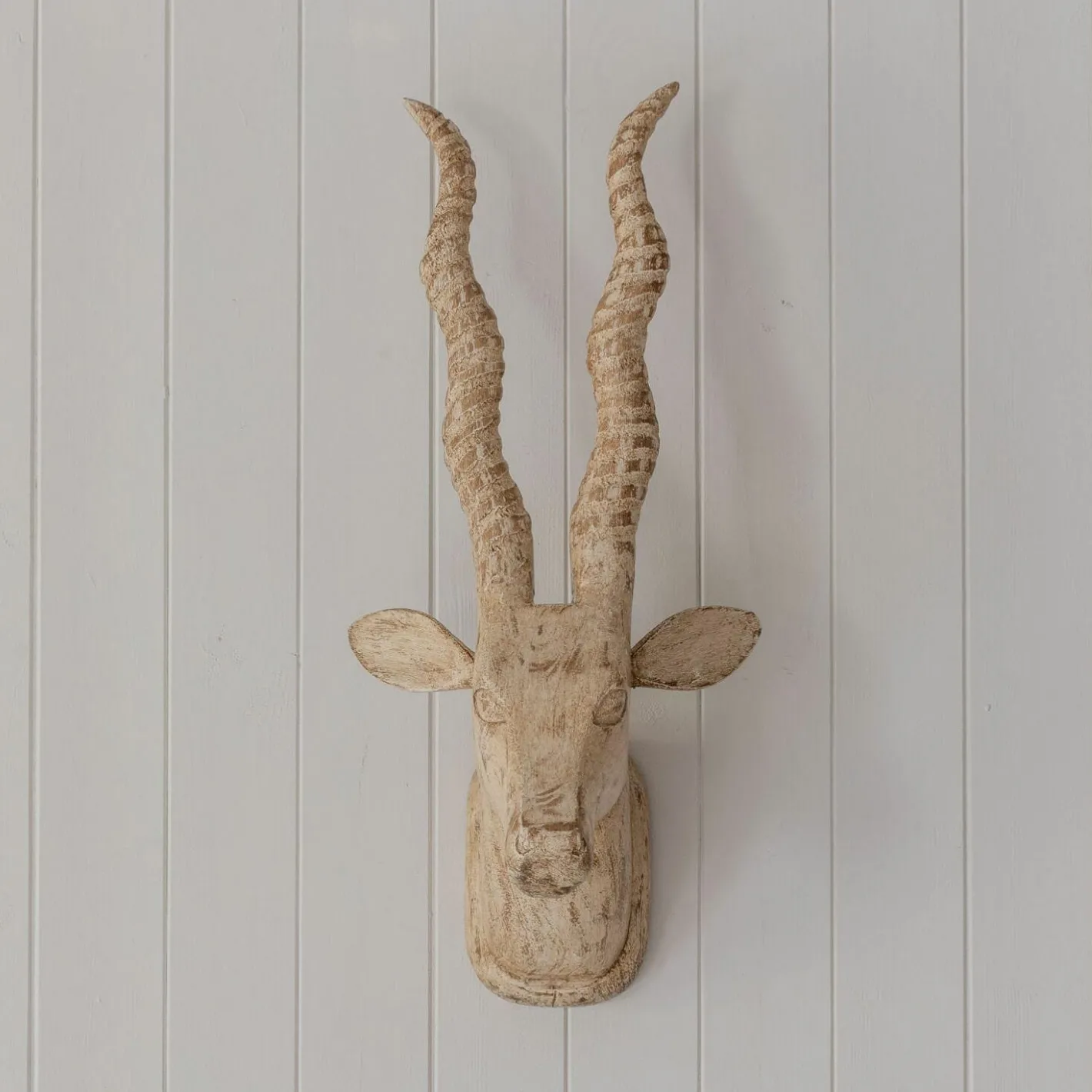 Graham & Green Decorative Accessories|Prints & Wall Art<Wooden Gazelle Head