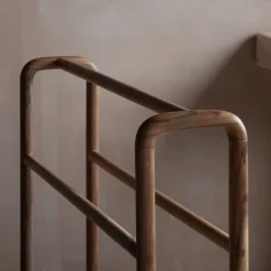Graham & Green Bathroom Accessories<Wooden Towel Stand